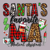 Santa's Favorite Ma Medical Assistant Vintage Tee | Teevron