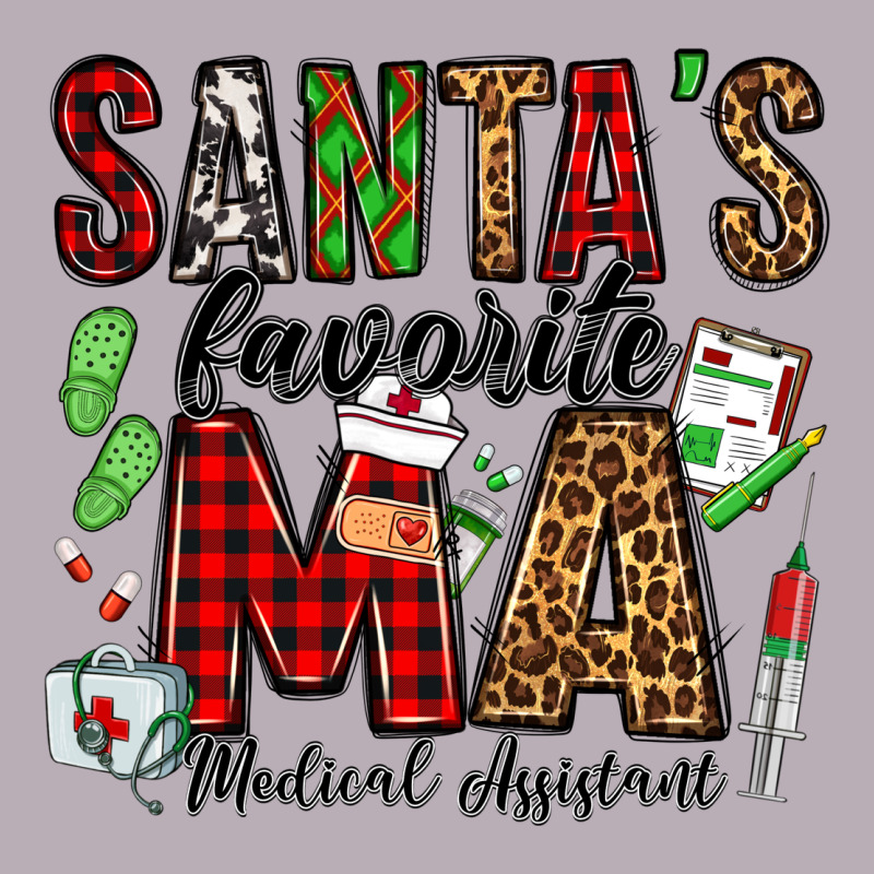 Santa's Favorite Ma Medical Assistant Vintage Tee by Jasminsmagicworld | Teevron