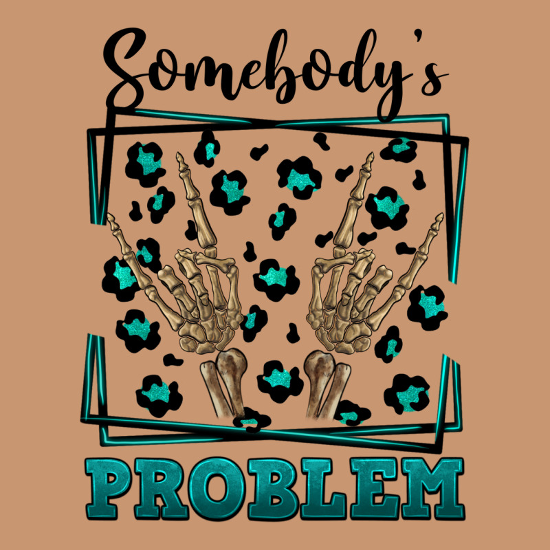 Somebody's Problem Hand Skeleton Heavyweight Hoodie by FaDigitalArtStudio | Teevron