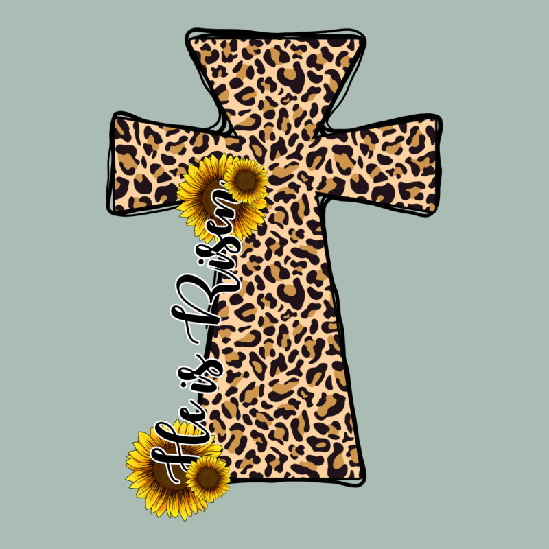He Is Risen Leopard Cross Classic Tee by JahusDesignShop | Teevron