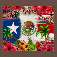 Mexican And Puerto Rico Flag Long Sleeve Tee | Teevron