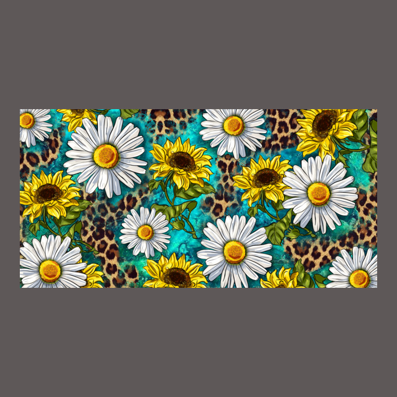 Sunflower And Daisy With Leopard Premium Hoodie by RanaPortraitStore | Teevron