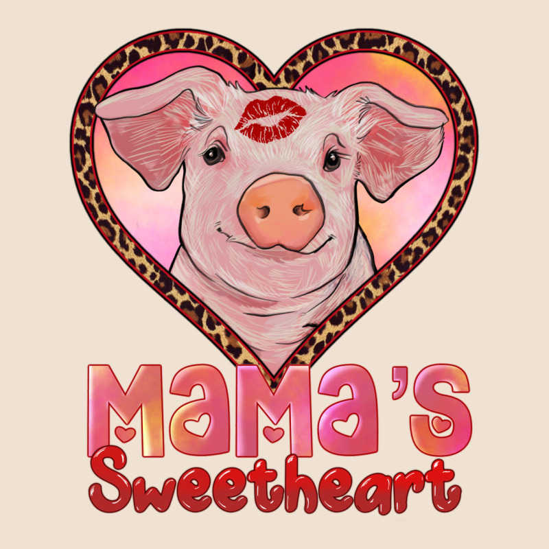 Mamas Sweetheart Baby Pig Urban Heavy Tee by RanaPortraitStore | Teevron