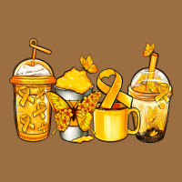 Childhood Cancer Coffee Vintage Tee | Teevron