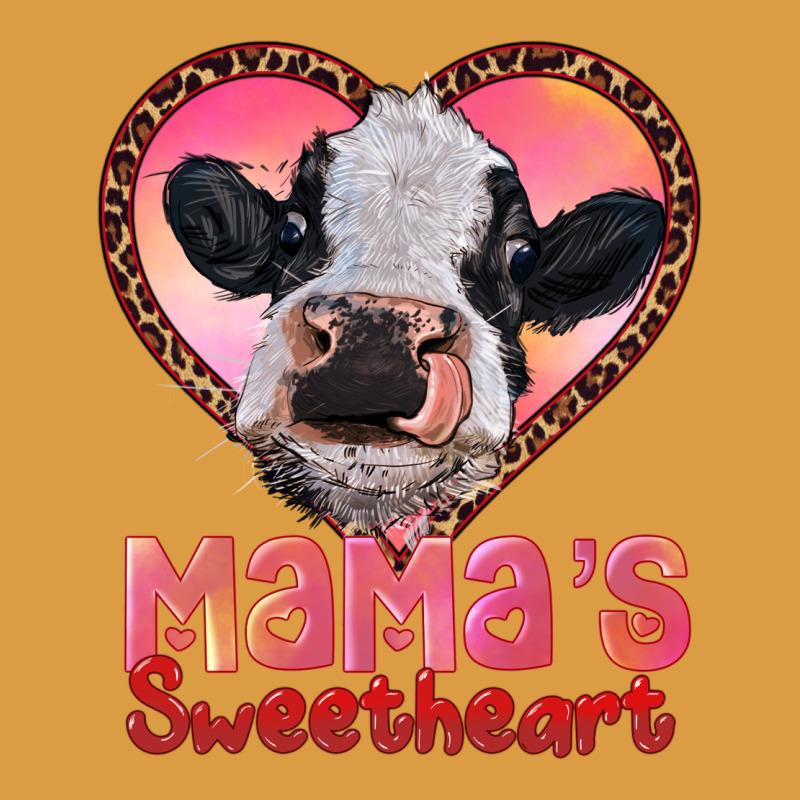 Mamas Sweetheart Baby Cow Urban Heavy Tee by RanaPortraitStore | Teevron