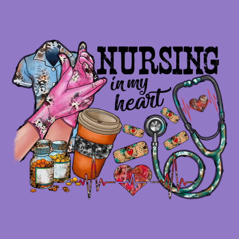 Nursing In My Heart Urban Hoodie by RacoonDesign | Teevron