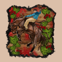 Valentines Day Cowboy Cactus Rose Urban Heavy Tee | Teevron