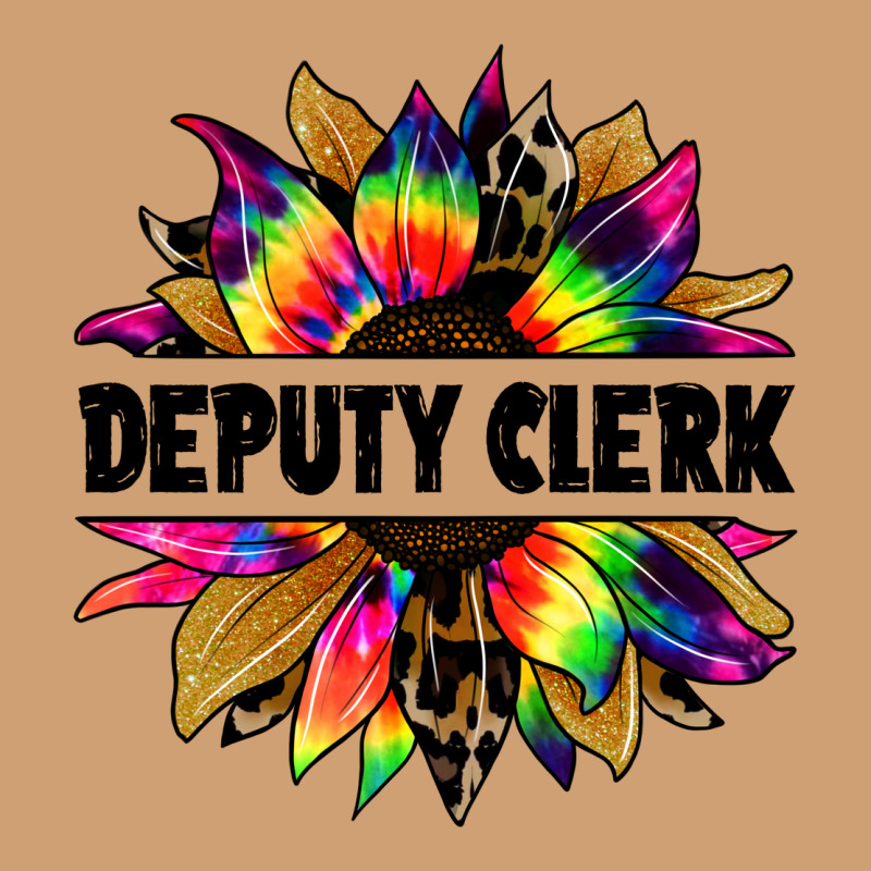 Deputy Clerk Tie Dye Sunflower Vintage Tee by Jasminsmagicworld | Teevron