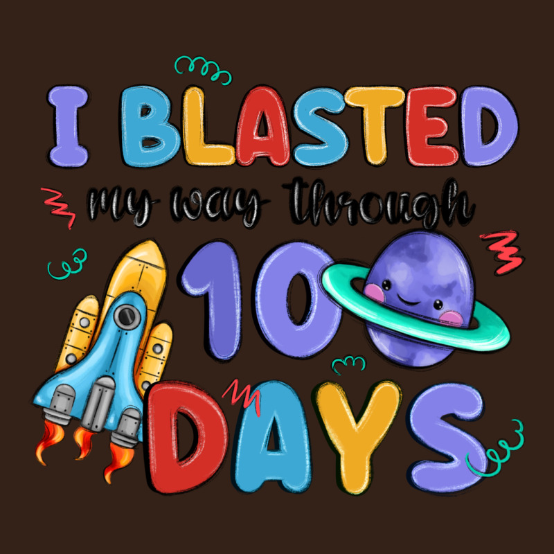 I Blasted My Way Through 100 Days Heavy Core Tee by MaliasSmallBusiness | Teevron