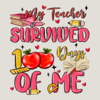 My Teacher Survived 100 Days Of Me Heavy Core Tee | Teevron