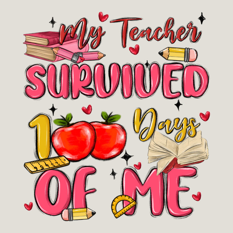 My Teacher Survived 100 Days Of Me Heavy Core Tee by MaliasSmallBusiness | Teevron
