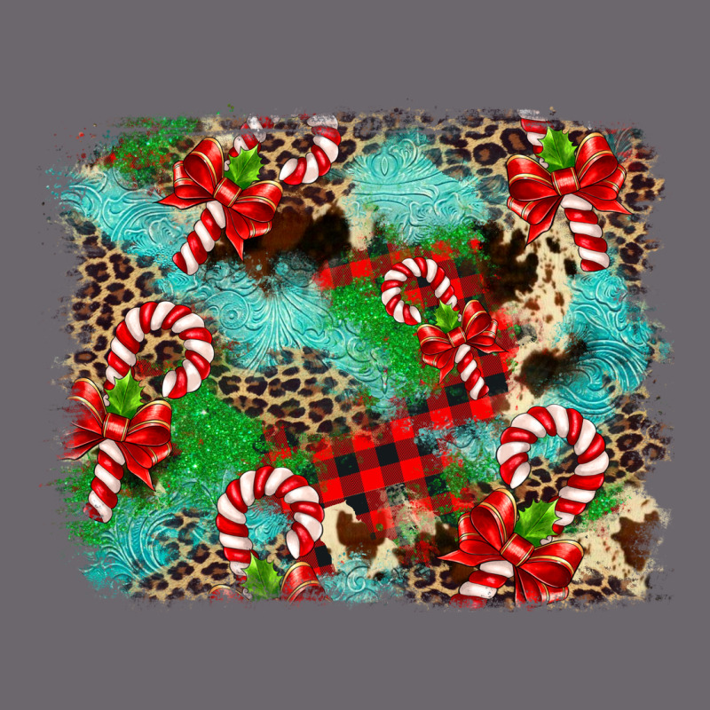 Christmas Plaid Turquoise Glitter Cowhide Premium Sweatshirt by FaDigitalArtStudio | Teevron