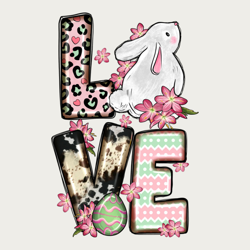 Love Easter Bunny Zipper Hoodie by OliviaCreatesArt | Teevron