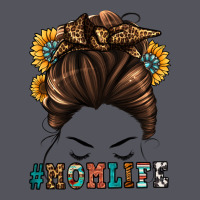 Mom Life Messy Bun Vintage Hoodie | Teevron