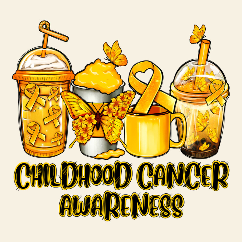 Childhood Cancer Awareness Coffee Vintage Tee by Jasminsmagicworld | Teevron