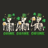 Drink Drank Drunk St. Patricks Day Skeletons Heavy Core Tee | Teevron