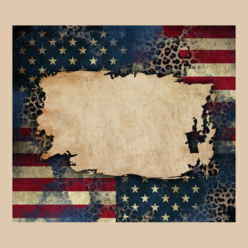 American Flag Add Your Text Heavyweight Sweatshirt by CowGirlArtShop | Teevron