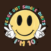 Peace Out Single Digits Im 10 Heavy Core Tee | Teevron