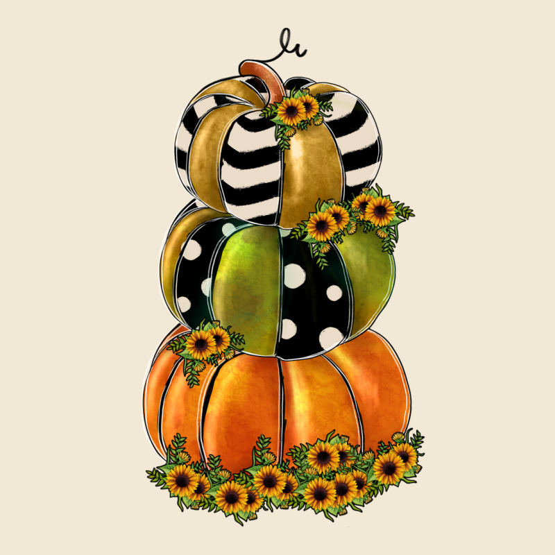 Pumpkin Polka Dot, Sunflower Premium Tee by JahusDesignShop | Teevron