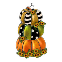 pumpkin polka dot, sunflower | Teevron