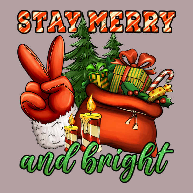 Stay Merry And Bright Peace Hand Vintage Hoodie by Jasminsmagicworld | Teevron