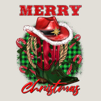 Merry Christmas Boots Hat Rope Heavy Core Tee | Teevron