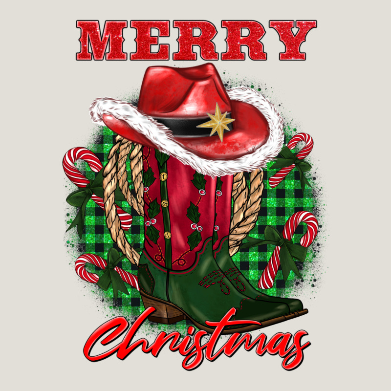 Merry Christmas Boots Hat Rope Heavy Core Tee by AdoDesignShop | Teevron