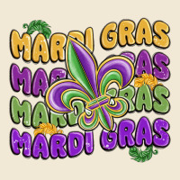 Mardi Gras With Fleur De Lis Premium Tee | Teevron