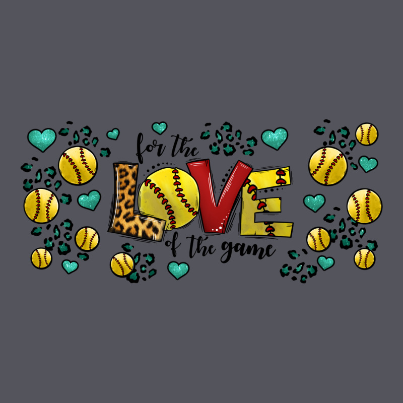 For The Love Of The Game Softball Vintage Hoodie by Jasminsmagicworld | Teevron