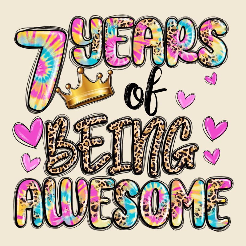 7 Years Of Being Awesome Premium Tee by MaliasSmallBusiness | Teevron