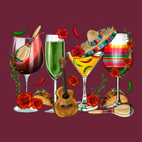 Mexico Wine Glasses Long Sleeve Tee | Teevron