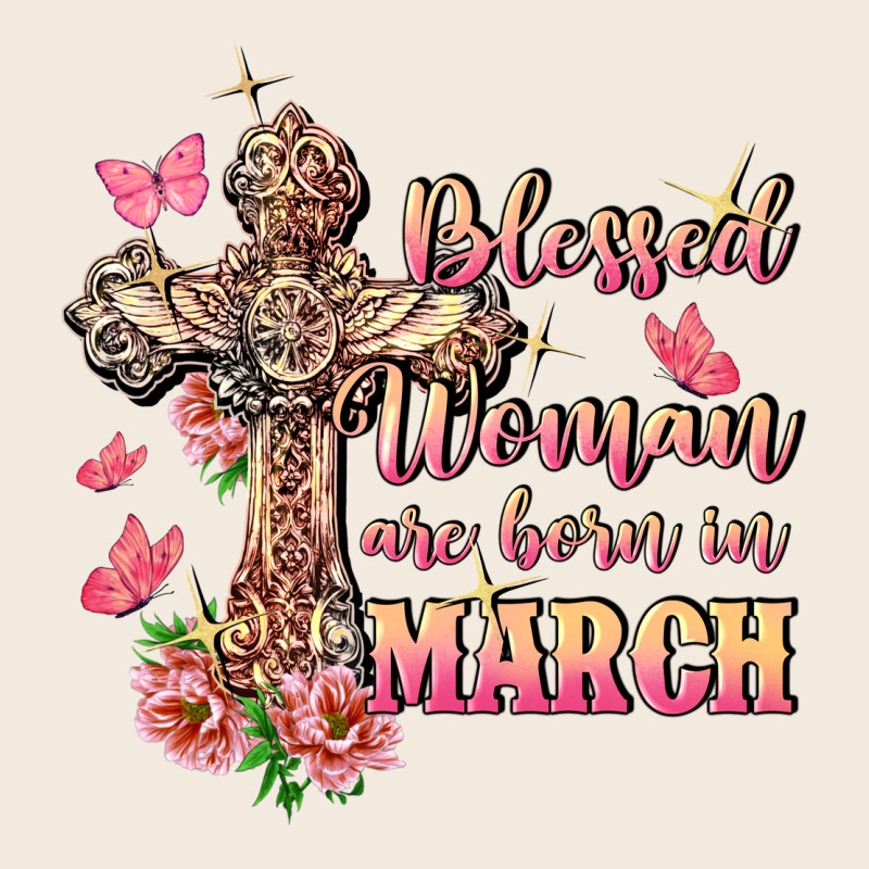 Blessed Women Are Born In March Zipper Hoodie by FaDigitalArtStudio | Teevron