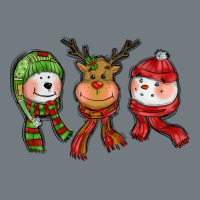 Christmas Reindeer Polar Bear Snowman Heavyweight Sweatshirt | Teevron