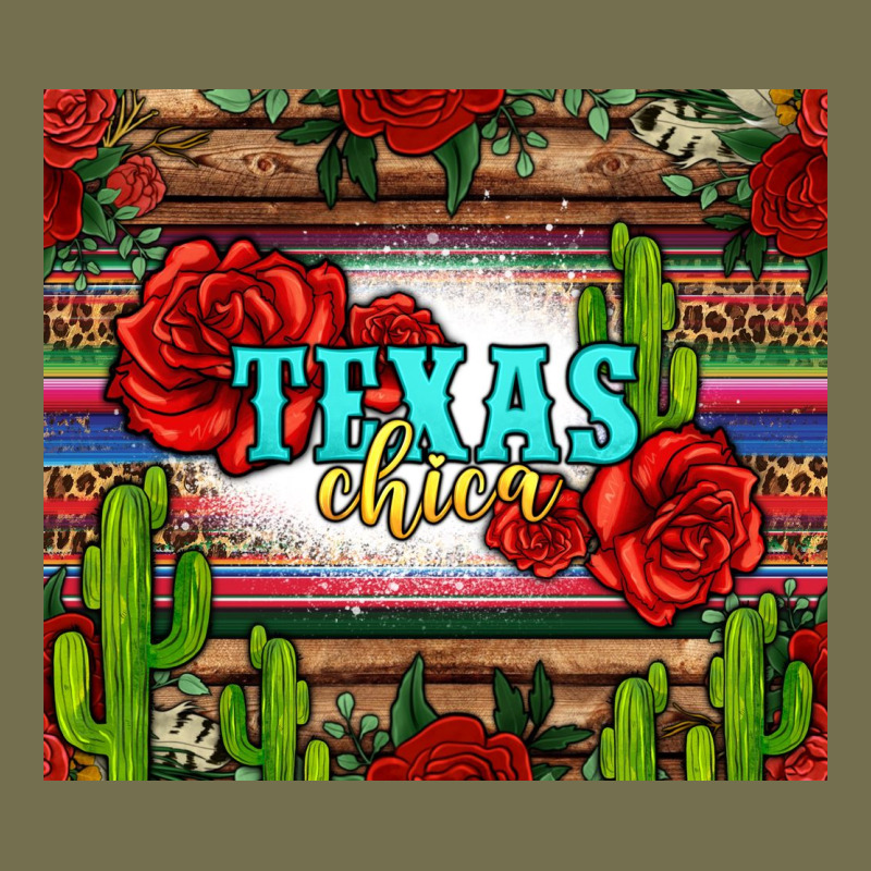 Texas Chica With Roses Vintage Hoodie by Jasminsmagicworld | Teevron