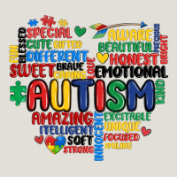 Autism Heart Heavy Core Tee | Teevron