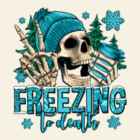 Freezing To Death Winter Skull Vintage Tee | Teevron