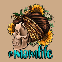 Momlife Skull With Bandana Vintage Hoodie | Teevron