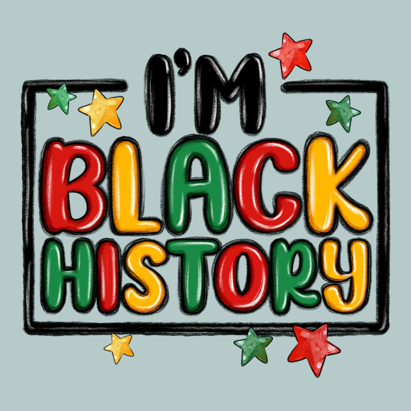 I'm Black History Heavy Core Tee by MaliasSmallBusiness | Teevron