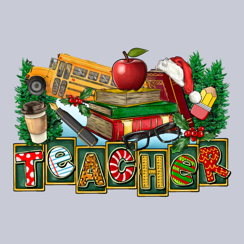 Christmas Teacher Heavyweight Hoodie by FaDigitalArtStudio | Teevron