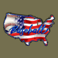 Usa Flag Baseball Vintage Hoodie | Teevron