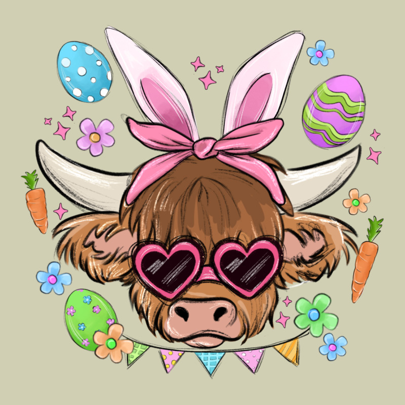 Easter Cow Heavy Core Tee by MaliasSmallBusiness | Teevron