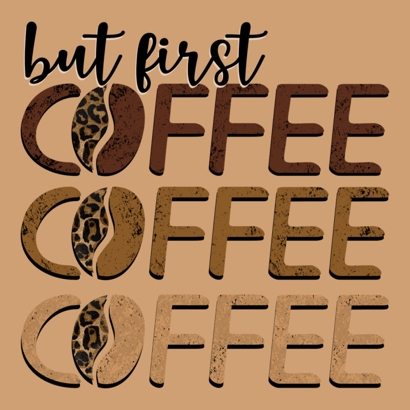 But First Coffee Coffee Coffee Vintage Tee by BarkalooDesign | Teevron