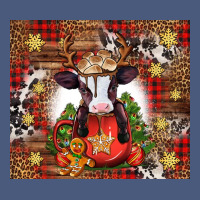 Christmas Baby Cow Hot Cocoa Vintage Hoodie | Teevron