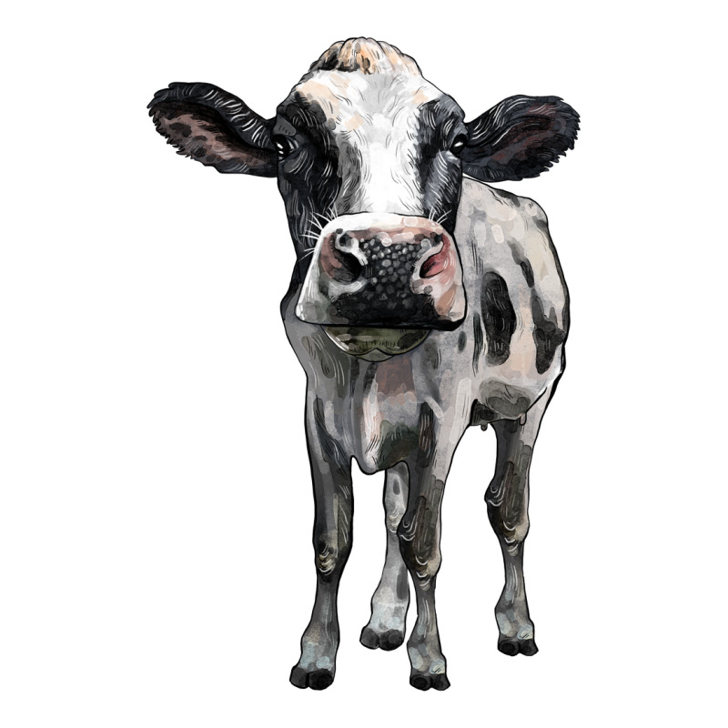 Holstein Cow Urban Heavy Tee by BarkalooDesign | Teevron