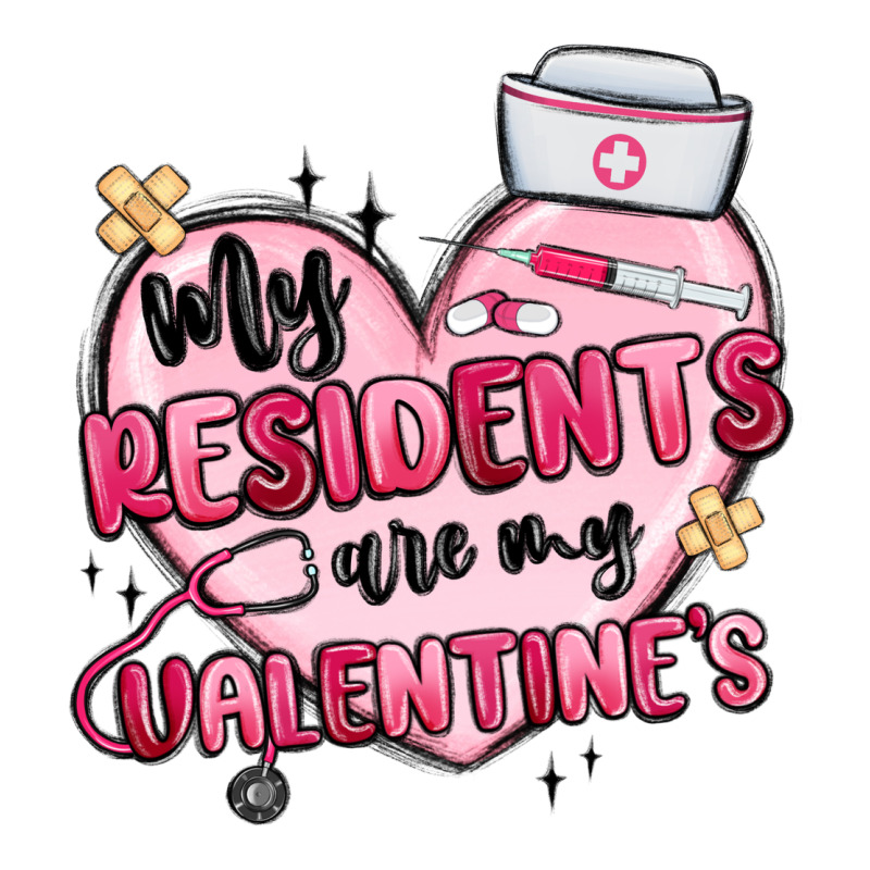 My Residents Are My Valentines Premium Tee by MaliasSmallBusiness | Teevron