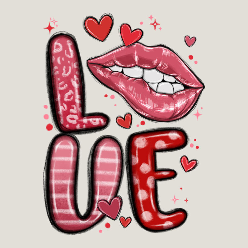 Western Love Lips Heavy Core Tee by MaliasSmallBusiness | Teevron