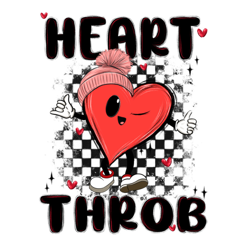 Heart Throb Ladies Tee by MaliasSmallBusiness | Teevron