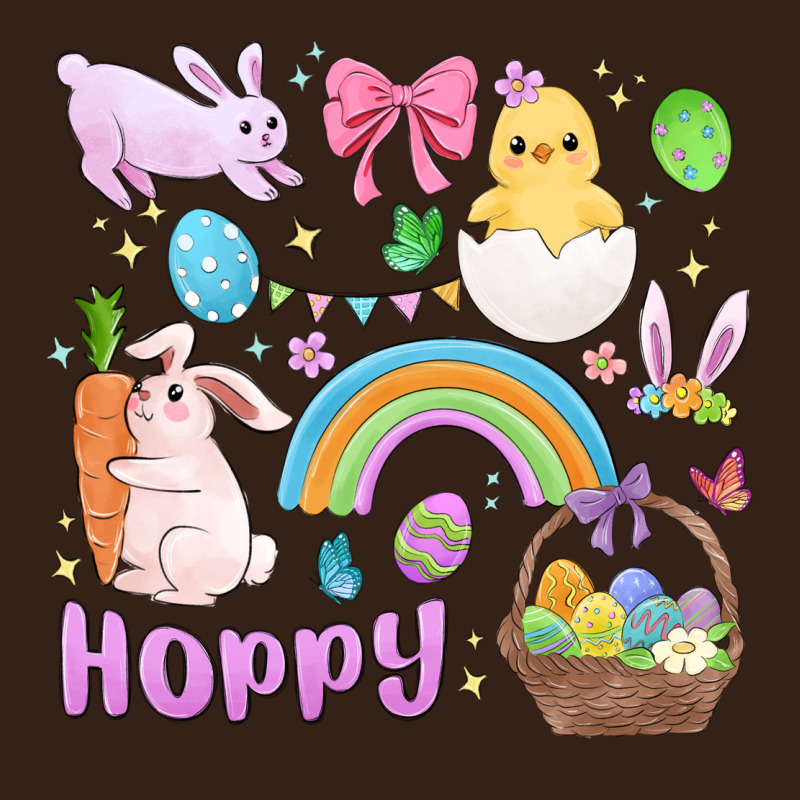 Easter Hoppy Bunny Heavy Core Tee by MaliasSmallBusiness | Teevron