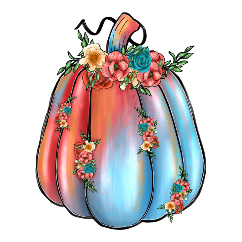Flowers Pumpkin Premium Tee by JahusDesignShop | Teevron