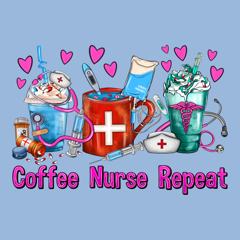 Coffee Nurse Repeat Nurse Coffee Cups Premium Hoodie by FaDigitalArtStudio | Teevron
